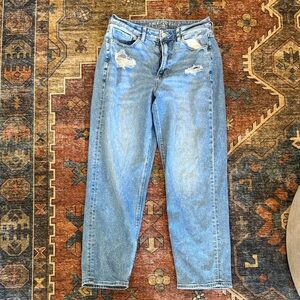 American Eagle Outfitters mom straight jean size 10